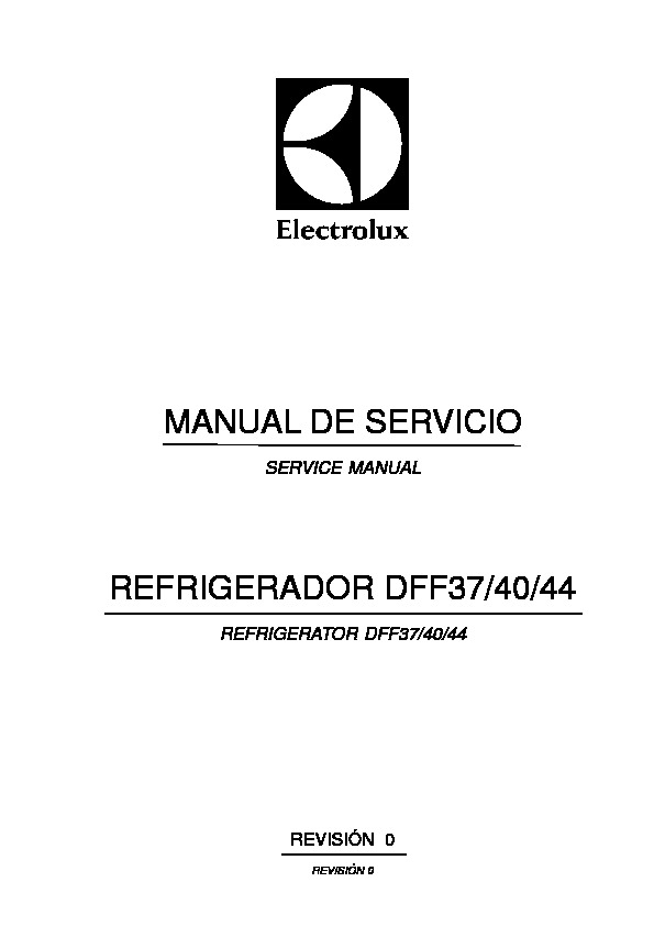 MANUAL ELECTROLUX pdf MANUAL ELECTROLUX pdf