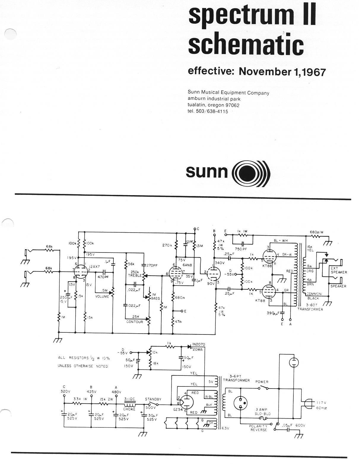 sunn spectrum ii.pdf