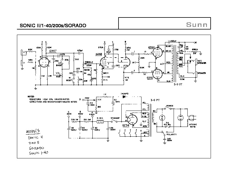 Sunn 200s Amplifier Schematic.pdf