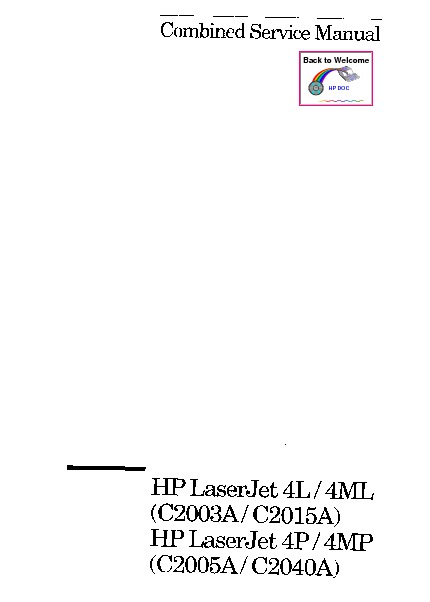 HP LaserJet 4L pdf HP LaserJet 4L pdf