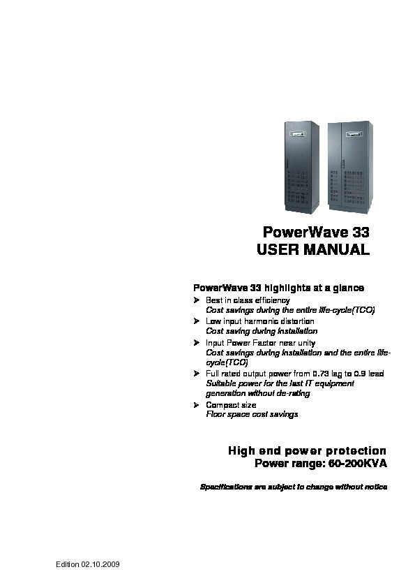 NewavePowerwave33 pdf NewavePowerwave33 pdf