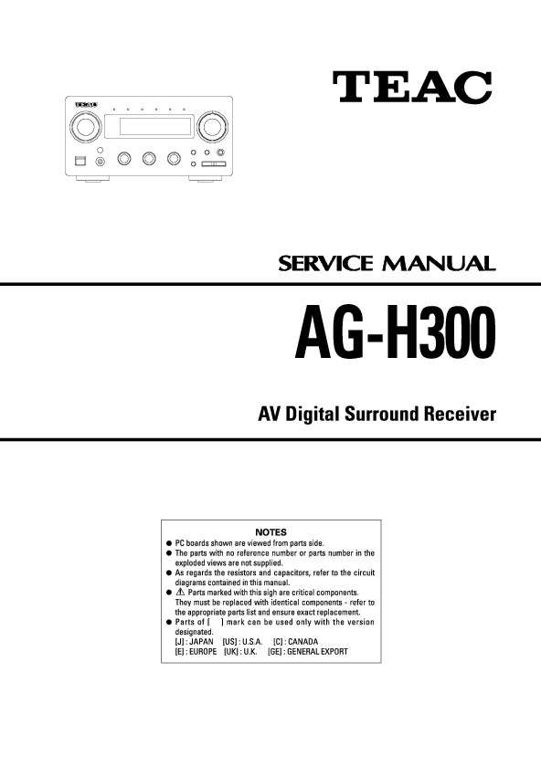 Teac AG H 300 SM  .pdf
