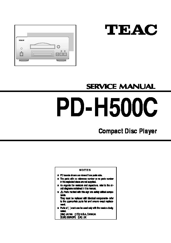 Teac PD H500C SM  .pdf