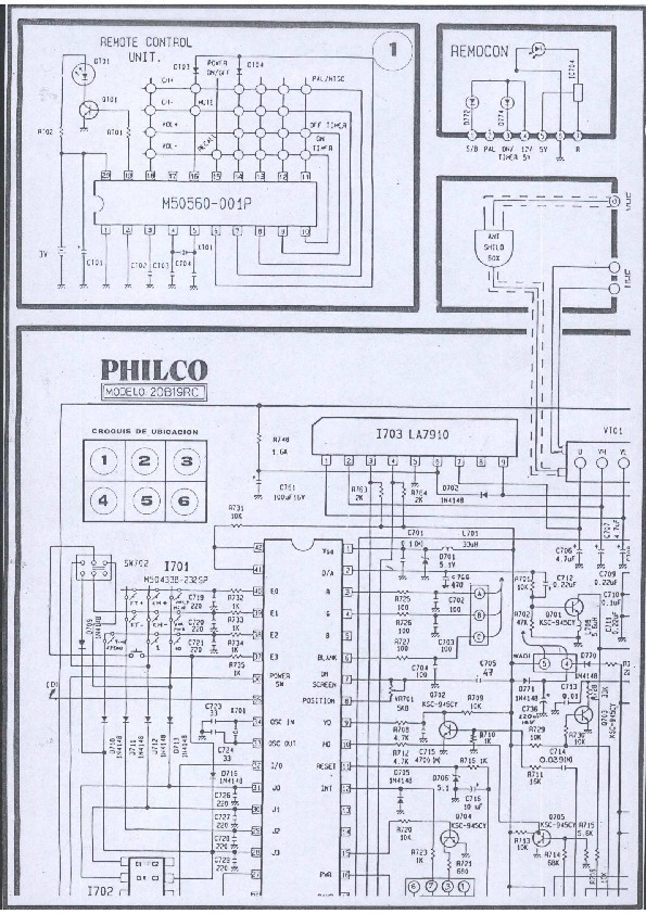 Tv PHILCO 20B19RC pdf Tv PHILCO 20B19RC pdf