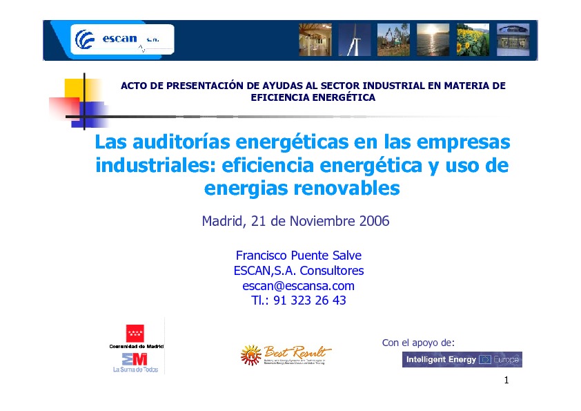 Eficiencias energeticas en empresas pdf Eficiencias energeticas en empresas pdf