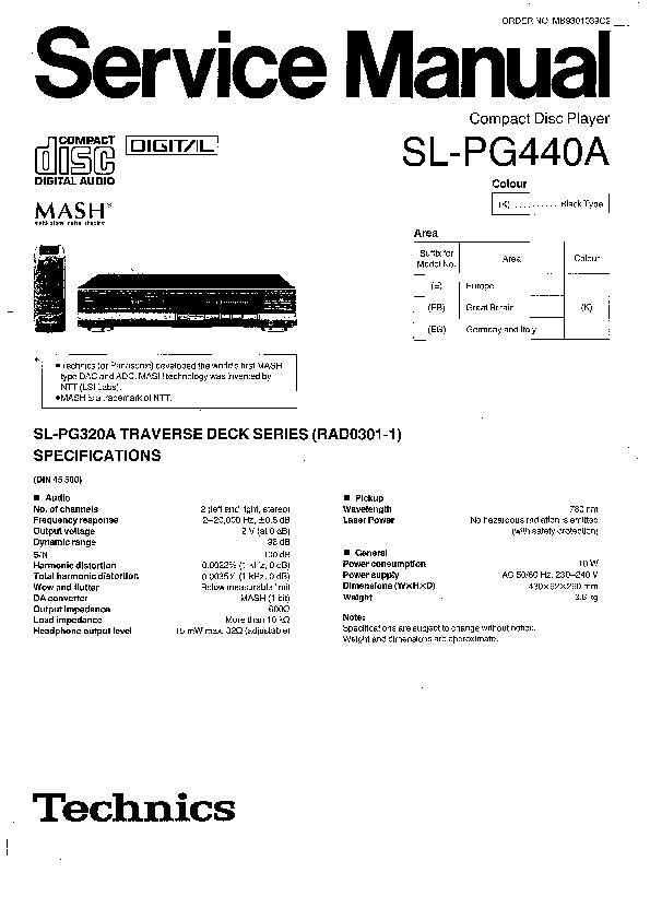 TECHNICS SL PG440.PDF