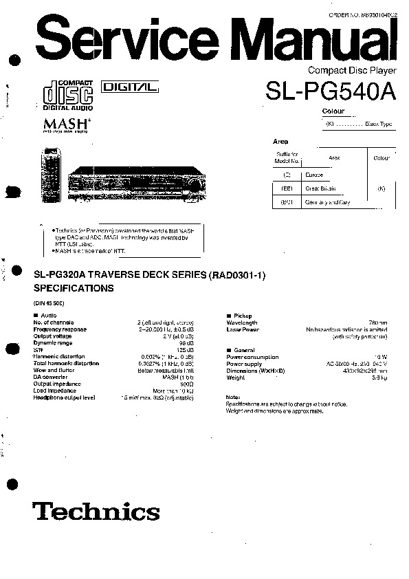 TECHNICS SL PG540A.pdf