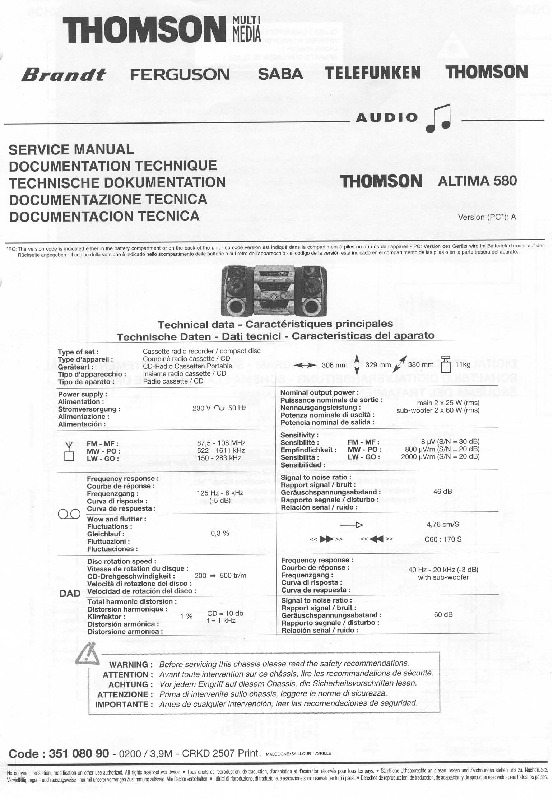 Thomson Altima580 mini combo.pdf