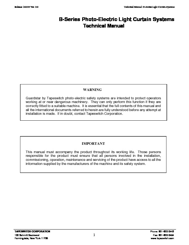 B Series Manual V 3 0 pdf B Series Manual V 3 0 pdf
